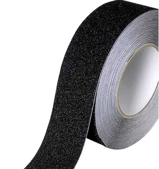 FITA ANTIDERRAPANTE LIXA KAPAZI PRETA 4,8cm X 20m 