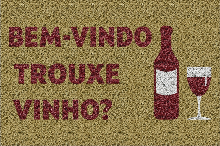 img_noticias/CAPACHO DIVERTIDO TROUXE VINHO 0,60X0,40 - BEGE